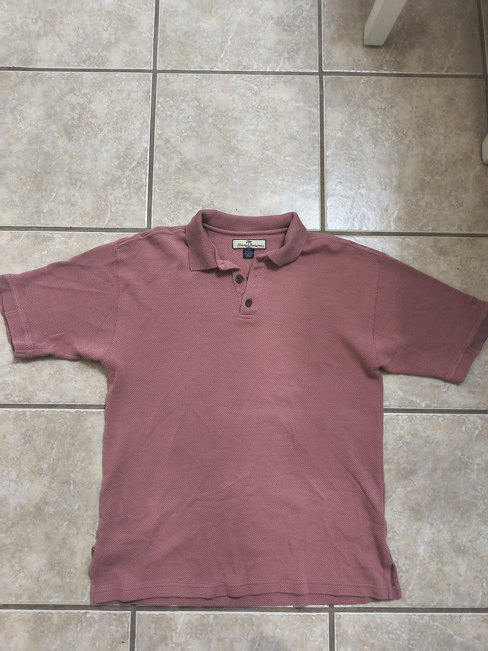 Tommy Bahama Men's Rose Polo Shirt - Short Sleeve